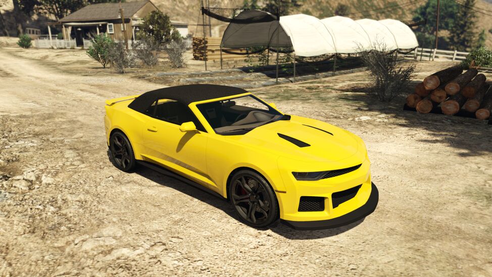 GTA 5 Best Muscle Cars - Vigero ZX Convertible