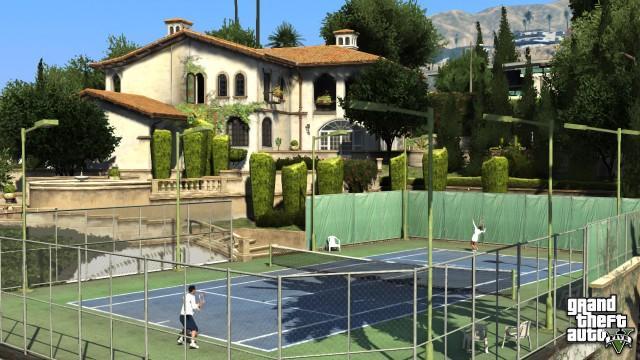 GTA5 007 Tennis MichaelMansion