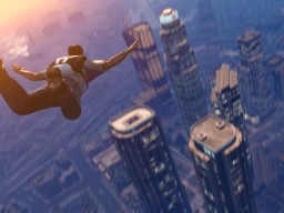 GTA5 036 Parachuting FreeFalling