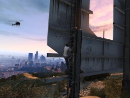 GTA5 048 Vinewood Climbing