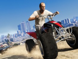 GTA5 051 Trevor Blazer Police