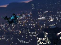 GTA5 055 Parachuting FreeFalling