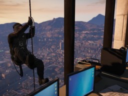 GTA5 060 Rappelling ThreesCompany