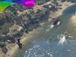 GTA5 NextGen 108 Parachuting