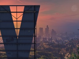 GTA5 NextGen 110 Vinewood Landscape