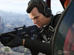 GTA5 PC 054 Helicoper Shooting