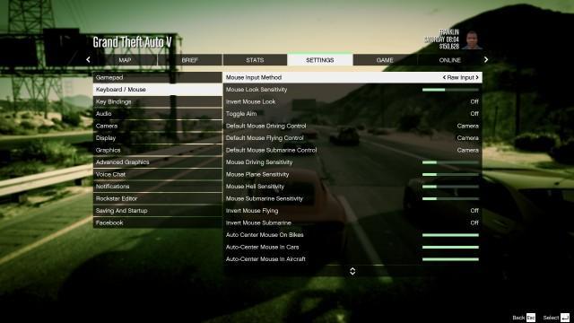 gta 5 flying controls