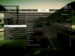 GTA5 PC 084 Settings Graphics