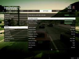 GTA5 PC 085 Settings Graphics