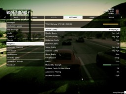 GTA5 PC 086 Settings Graphics