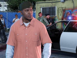 GTA5 148 Franklin Police