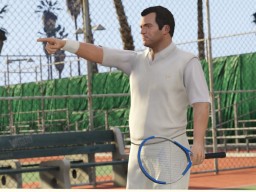 GTA5 152 Michael Tennis