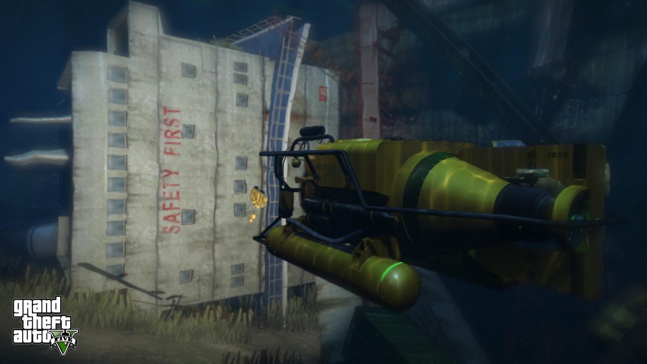 Submersível GTA 5 - screenshots, descrição e descrição do submarino