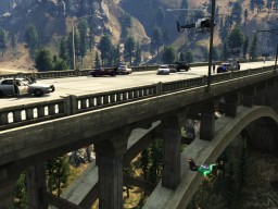 GTA5 171 Parachuting Police