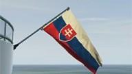 GTAOnline Yacht Flag 29 Slovakia