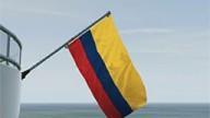 GTAOnline Yacht Flag 31 Colombia