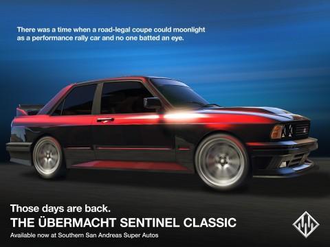 GTAOnline VehiclePoster 142 SentinelClassic