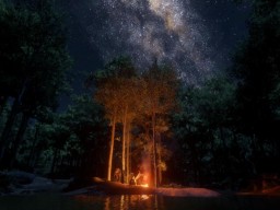 RedDead2 Trailer1 11 Forest Camp Fire