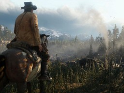 RedDead2 Trailer2 02 Horse ArthurMorgan Landscape