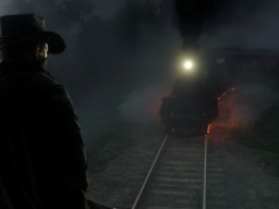 RedDead2 Trailer2 10 Train Robbery