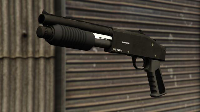 GTA5 Weapon SawedOffShotgun