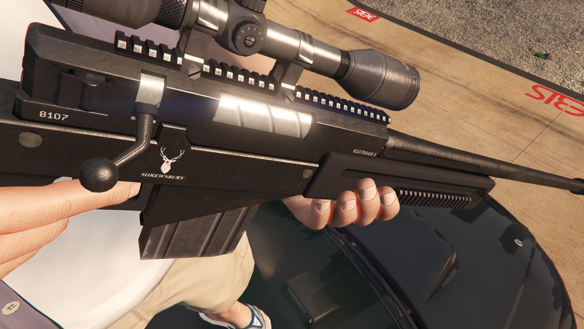 Marksman rifle gta 5 фото 62