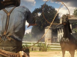 RedDead2 Trailer2 23 Lasso Horse