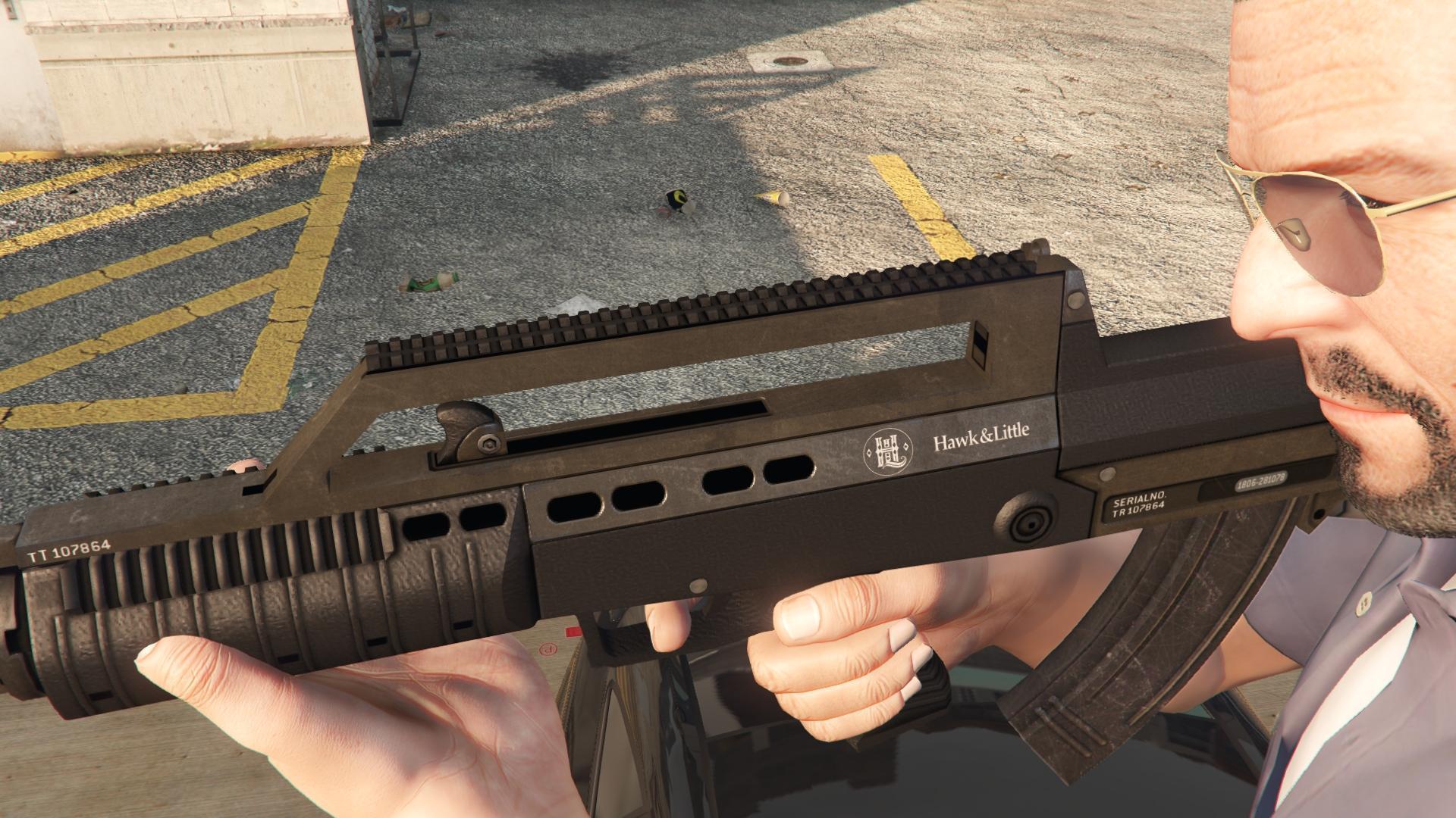 Compact rifle gta 5 фото 7