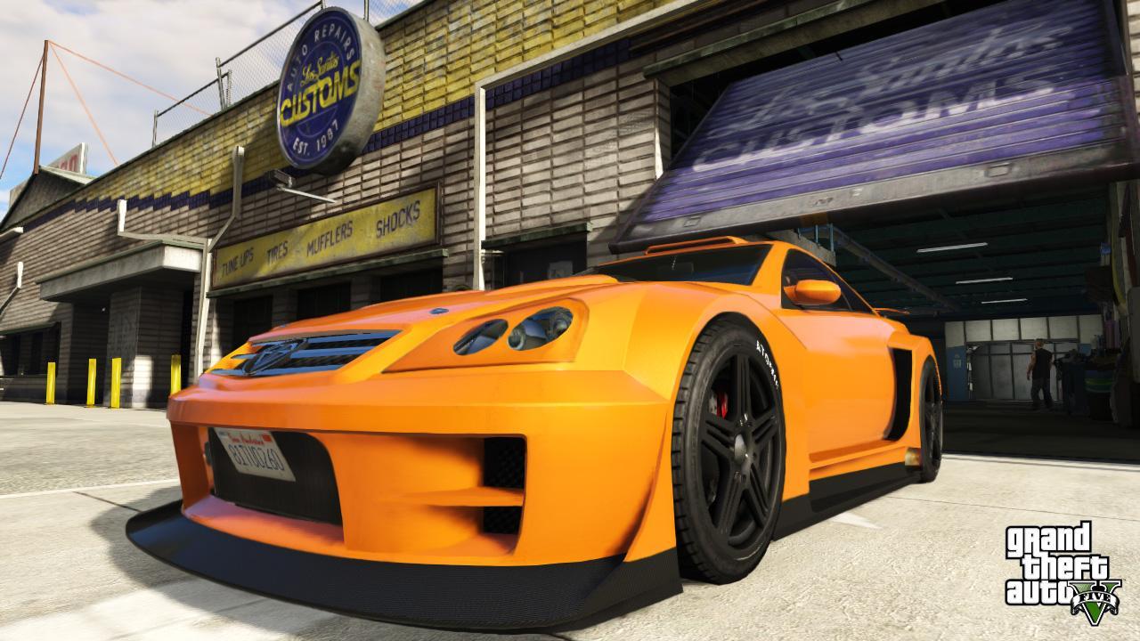 How to Find Los Santos Customs and Sell Your Car in GTA V online GTA 5 