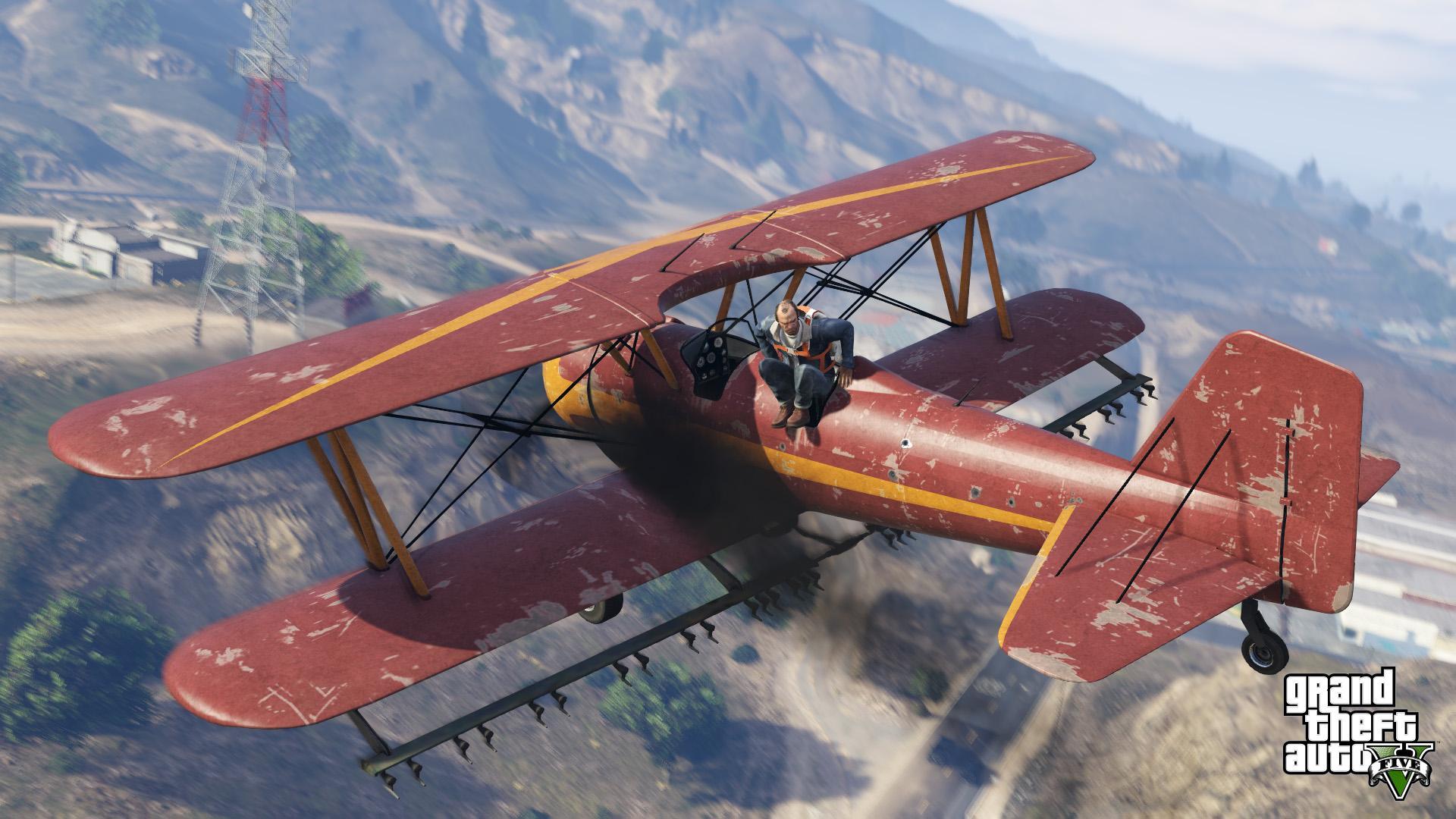 Código do avião Duster do GTA V da Nova Geração 