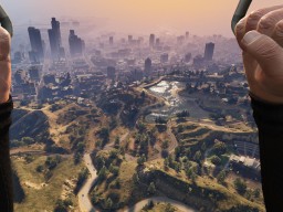GTA5 NextGen 037 FirstPerson Parachuting