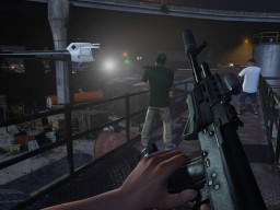 GTA5 NextGen 061 FirstPerson Lamar Stretch PoliceMaverick