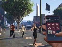 GTA5 NextGen 074 VinewoodBoulevard PamelaDrake FirstPerson Phone
