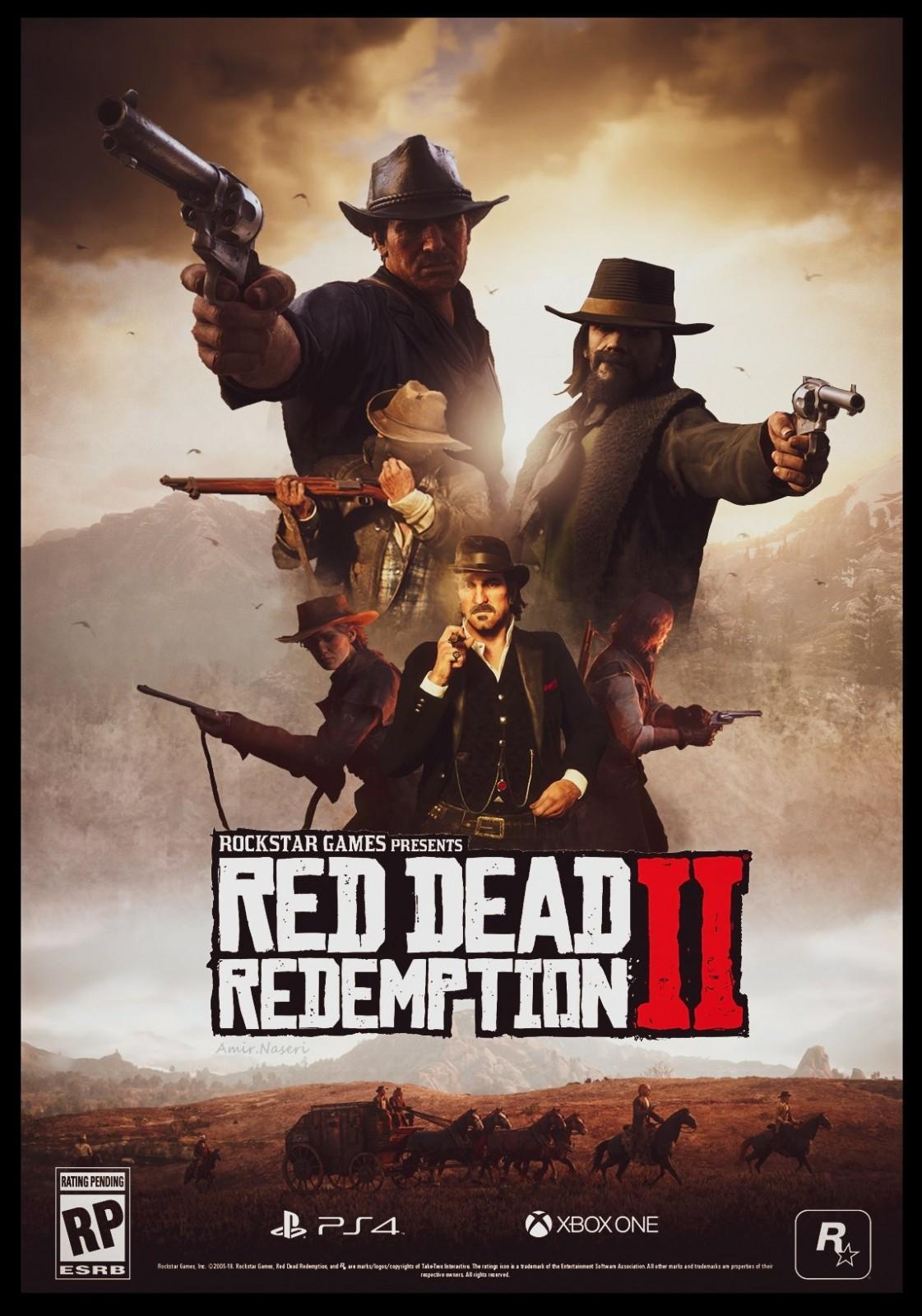 Fan Art - Red Dead Redemption 2 Artworks & Wallpapers