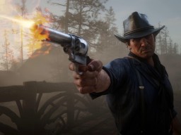 RedDead2 GameplayVideo ArthurMorgan CattlemanRevolver