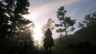 RedDead2 GameplayVideo ArthurMorgan Horse Landscape Forest