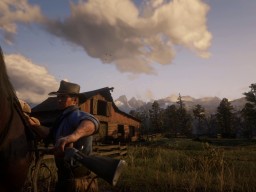 RedDead2 GameplayVideo ArthurMorgan Horse Rifle Radar