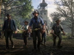 RedDead2 GameplayVideo DutchGang Town Church