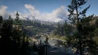 RedDead2 GameplayVideo Landscape Forest Mountains Snow