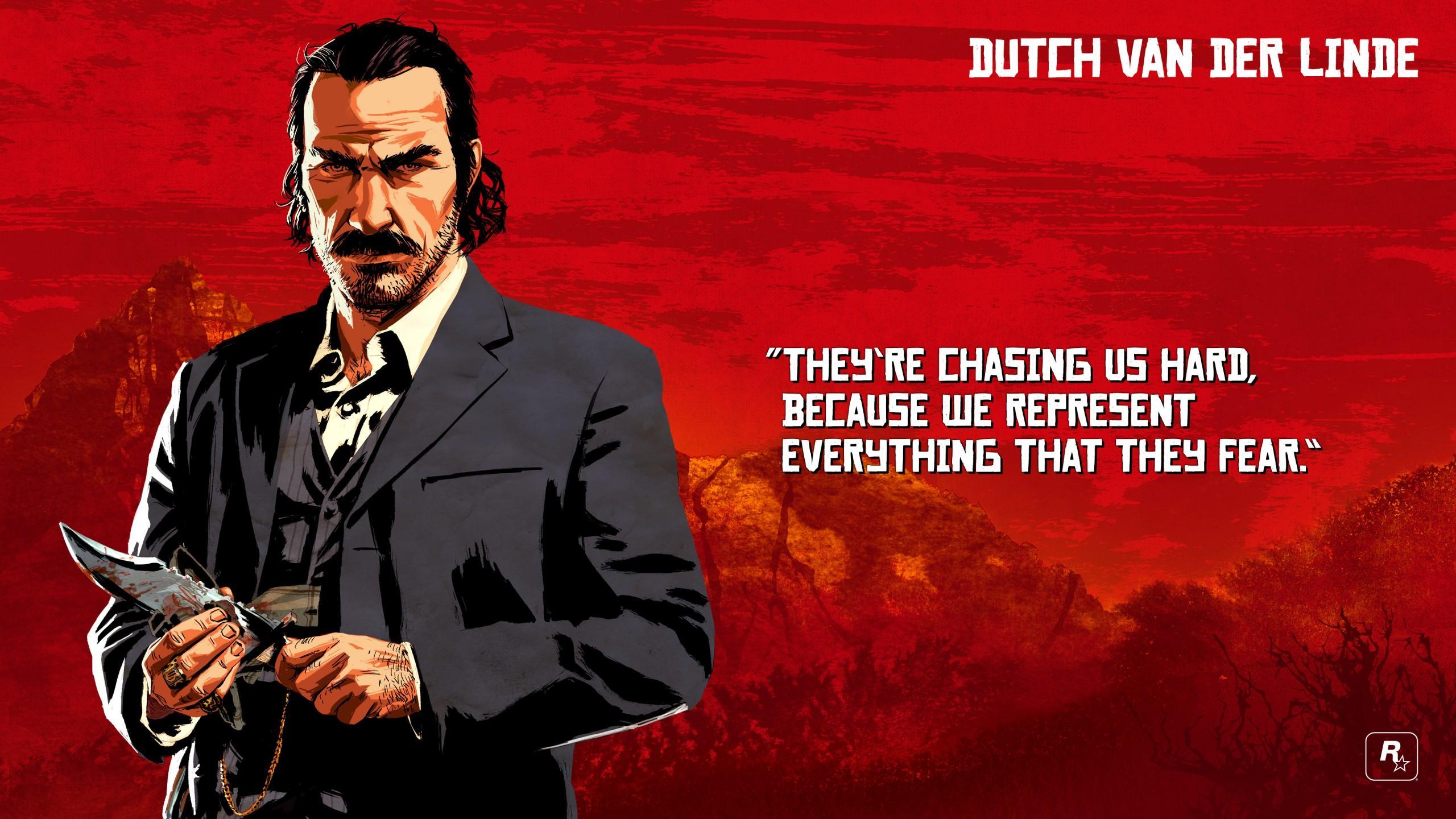 RDR2 Artwork Characters Dutch