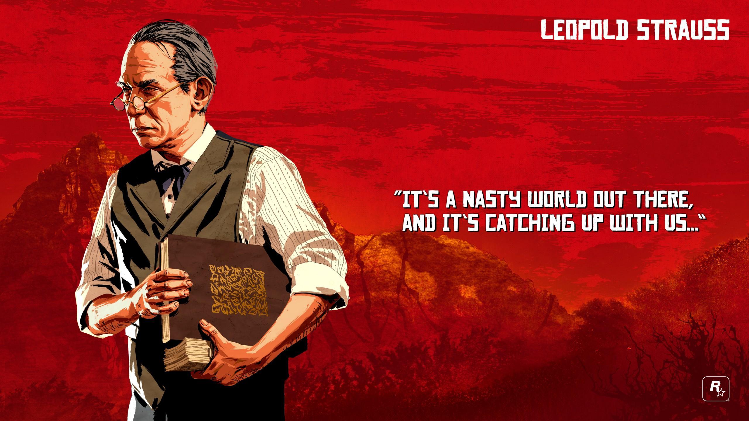 RDR2 Artwork Characters LeopoldStrauss