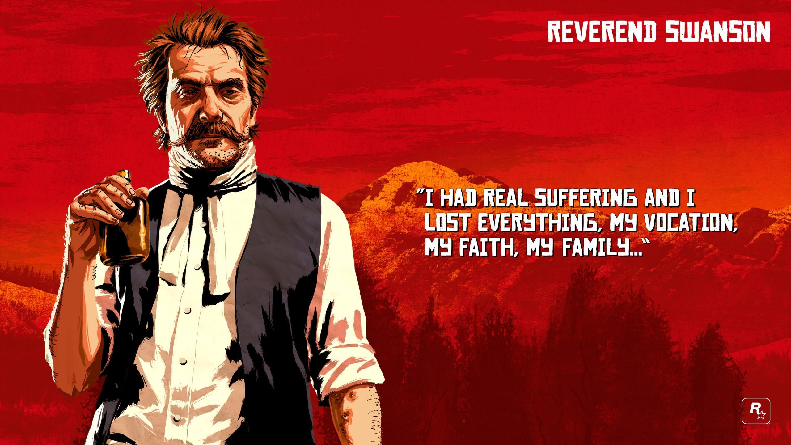 Arthur Morgan  Reverendo Swanson - Red dead redemption 2 