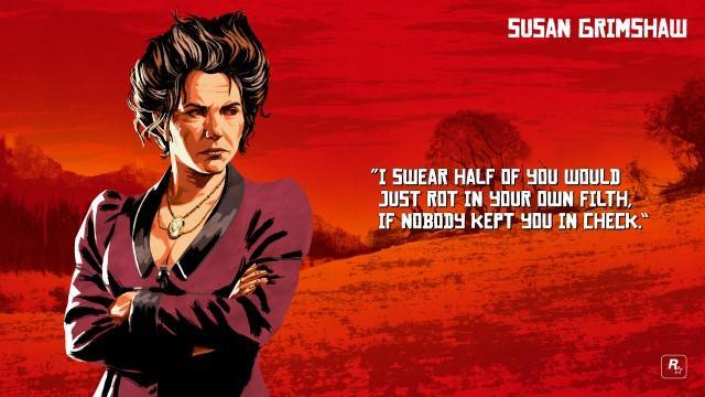 Susan Grimshaw - RDR2 Characters Guide, Bio & Voice Actor Susan Grimshaw - RDR2 Characters Guide, Bio & Voice Actor