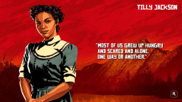 RDR2 Artwork Characters TillyJackson