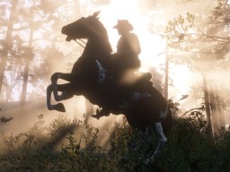RDR2 HandsOnPreviews 19 ArthurMorgan Horse Forest