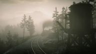 RDR2 GameplayVideoPart2 07 Train Landscape Forest