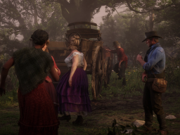 RDR2 GameplayVideoPart2 10  ArthurMorgan HorseCarriage