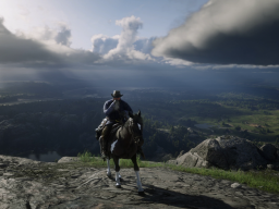 RDR2 GameplayVideoPart2 16 Radar ArthurMorgan Landscape
