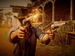 RDR2 GameplayVideoPart2 29 ArthurMorgan CattlemanRevolver