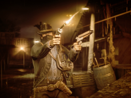 RDR2 GameplayVideoPart2 32 ArthurMorgan CattlemanRevolver SawedoffShotgun